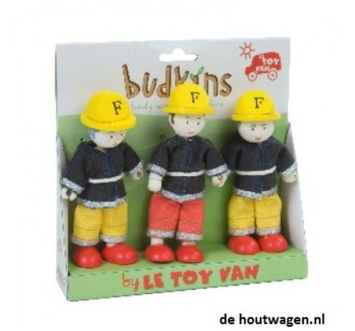 speelgoed brandweermannen budkins